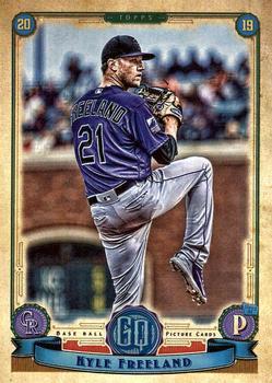 #146 Kyle Freeland - Colorado Rockies - 2019 Topps Gypsy Queen Baseball