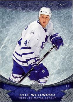 #146 Kyle Wellwood - Toronto Maple Leafs - 2006-07 Upper Deck Ovation Hockey