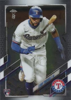 #146 Leody Taveras - Texas Rangers - 2021 Topps Chrome Ben Baller Edition Baseball