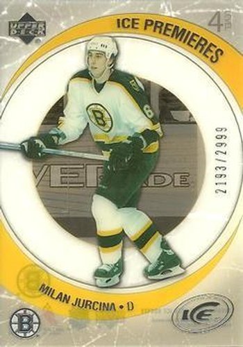 #146 Milan Jurcina - Boston Bruins - 2005-06 Upper Deck Ice Hockey
