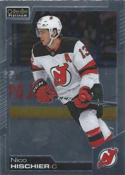 #146 Nico Hischier - New Jersey Devils - 2020-21 O-Pee-Chee Platinum Hockey