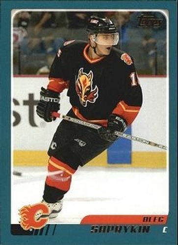 #146 Oleg Saprykin - Calgary Flames - 2003-04 Topps Hockey
