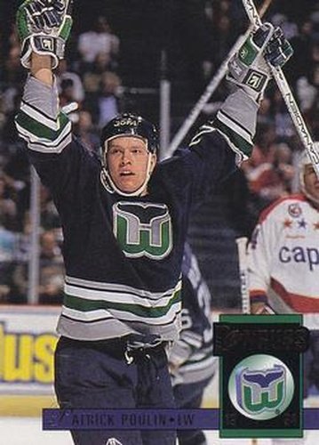 #146 Patrick Poulin - Hartford Whalers - 1993-94 Donruss Hockey