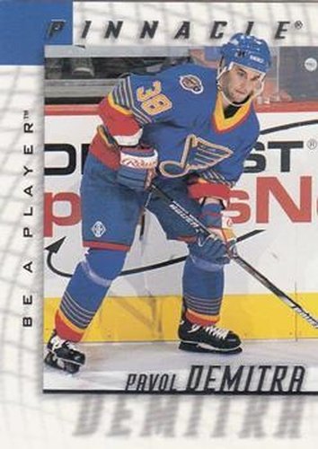 #146 Pavol Demitra - St. Louis Blues - 1997-98 Pinnacle Be a Player Hockey