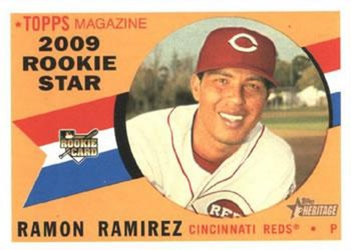 #146 Ramon Ramirez - Cincinnati Reds - 2009 Topps Heritage Baseball