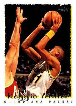 #146 Reggie Miller - Indiana Pacers - 1994-95 Topps Basketball