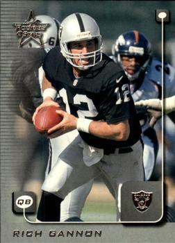 #146 Rich Gannon - Oakland Raiders - 1999 Leaf Rookies & Stars Football