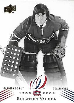 #146 Rogie Vachon - Montreal Canadiens - 2008-09 Upper Deck Montreal Canadiens Centennial Hockey