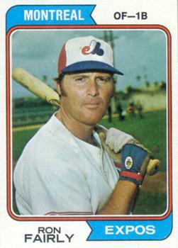 #146 Ron Fairly - Montreal Expos - 1974 Topps Baseball