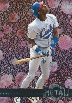 #146 Sammy Sosa - Chicago Cubs - 1996 Metal Universe Baseball