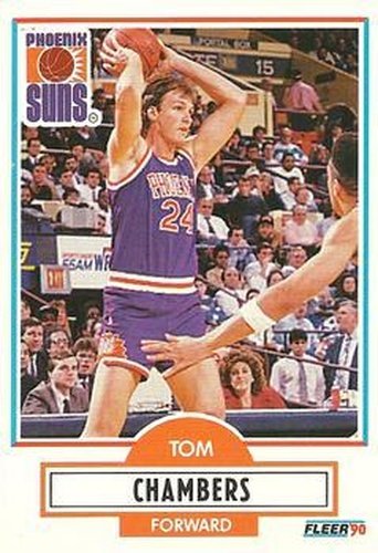 #146 Tom Chambers - Phoenix Suns - 1990-91 Fleer Basketball