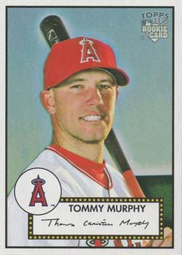 #146 Tommy Murphy - Los Angeles Angels - 2006 Topps 1952 Edition Baseball