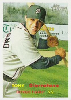 #146 Tony Giarratano - Detroit Tigers - 2006 Topps Heritage Baseball