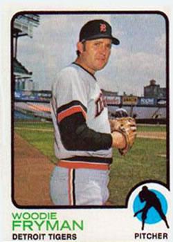 #146 Woodie Fryman - Detroit Tigers - 1973 Topps Baseball