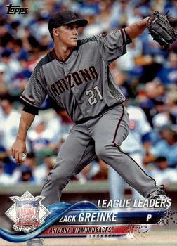 #146 Zack Greinke - Arizona Diamondbacks - 2018 Topps Baseball