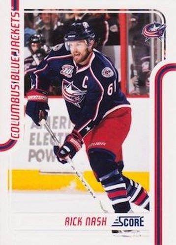 #146 Rick Nash - Columbus Blue Jackets - 2011-12 Score Hockey