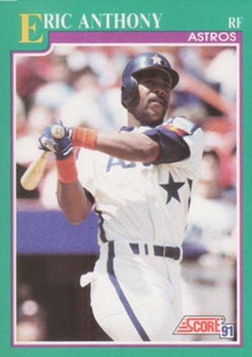 #146 Eric Anthony - Houston Astros - 1991 Score Baseball