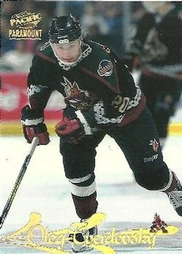 #146 Oleg Tverdovsky - Phoenix Coyotes - 1997-98 Pacific Paramount Hockey