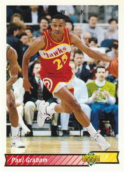 #146 Paul Graham - Atlanta Hawks - 1992-93 Upper Deck Basketball