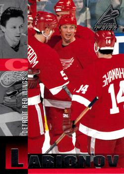 #146 Igor Larionov - Detroit Red Wings - 1997-98 Pinnacle Inside Hockey