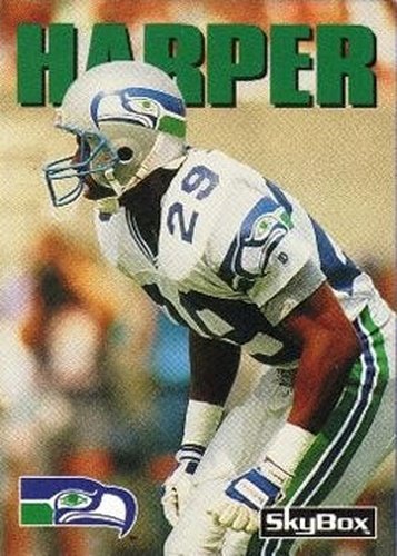 #146 Dwayne Harper - Seattle Seahawks - 1992 SkyBox Impact Football
