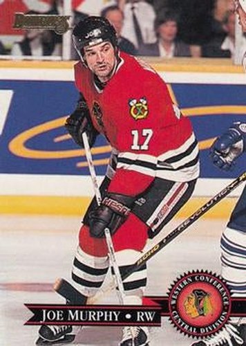 #146 Joe Murphy - Chicago Blackhawks - 1995-96 Donruss Hockey