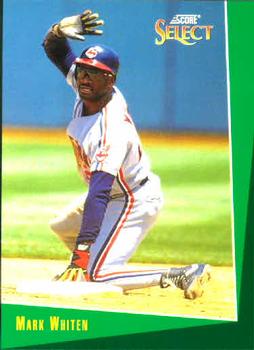 #146 Mark Whiten - Cleveland Indians - 1993 Select Baseball