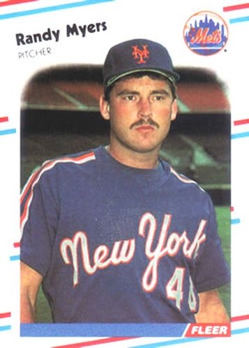 #146 Randy Myers - New York Mets - 1988 Fleer Baseball