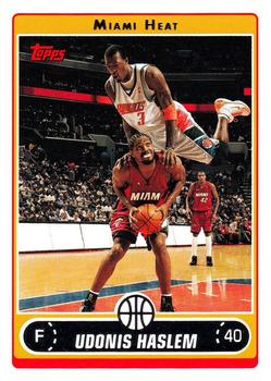 #146 Udonis Haslem - Miami Heat - 2006-07 Topps Basketball