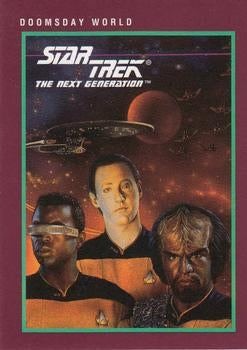 #146 Doomsday World - 1991 Impel Star Trek 25th Anniversary