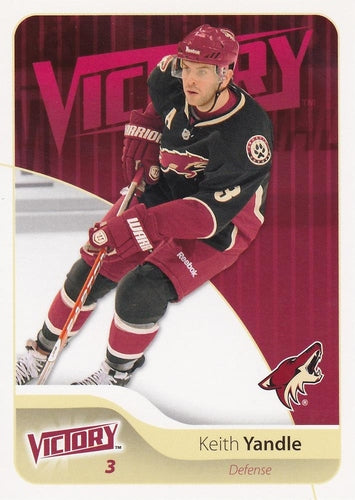 #146 Keith Yandle - Phoenix Coyotes - 2011-12 Upper Deck Victory Hockey