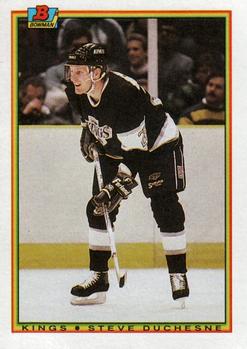 #146 Steve Duchesne - Los Angeles Kings - 1990-91 Bowman Hockey