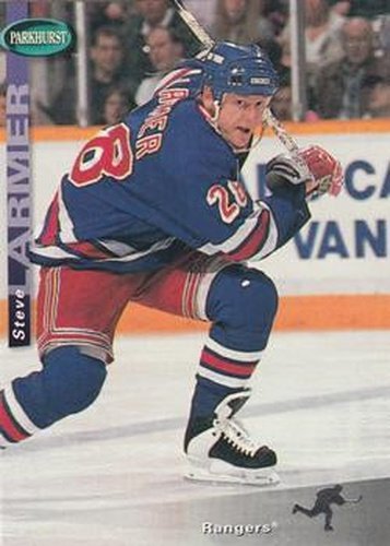 #146 Steve Larmer - New York Rangers - 1994-95 Parkhurst Hockey