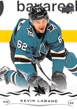 #146 Kevin Labanc - San Jose Sharks - 2018-19 Upper Deck Hockey