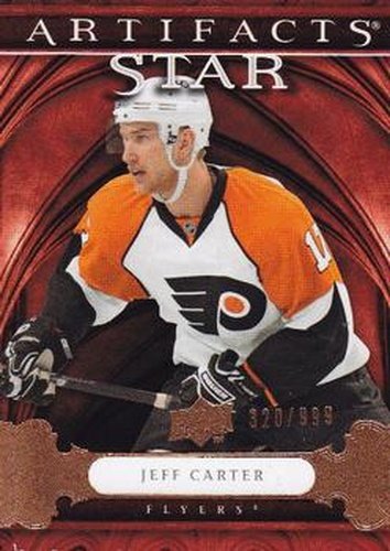 #147 Jeff Carter - Philadelphia Flyers - 2009-10 Upper Deck Artifacts Hockey