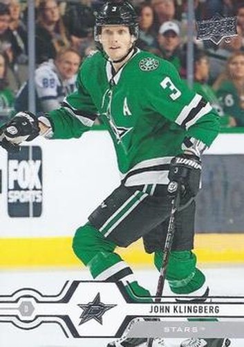 #147 John Klingberg - Dallas Stars - 2019-20 Upper Deck Hockey