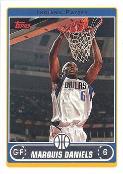 #147 Marquis Daniels - Indiana Pacers - 2006-07 Topps Basketball