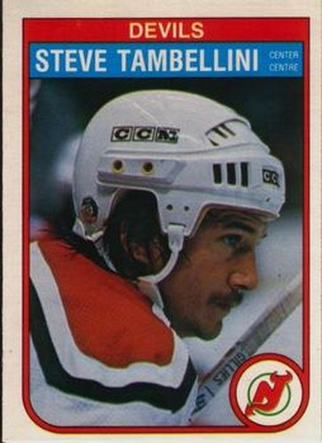 #147 Steve Tambellini - New Jersey Devils - 1982-83 O-Pee-Chee Hockey