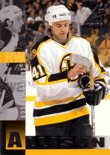 #147 Jason Allison - Boston Bruins - 1997-98 Pinnacle Inside Hockey