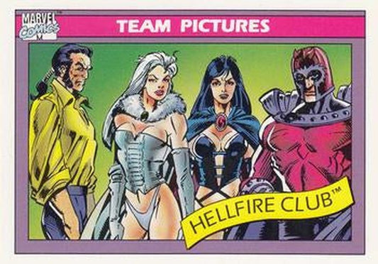 #147 Hellfire Club - 1990 Impel Marvel Universe