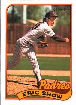 #147 Eric Show - San Diego Padres - 1989 O-Pee-Chee Baseball