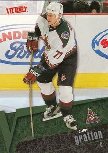 #147 Chris Gratton - Phoenix Coyotes - 2003-04 Upper Deck Victory Hockey