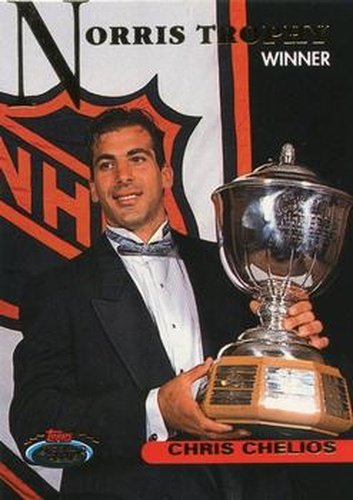 #147 Chris Chelios - Chicago Blackhawks - 1993-94 Stadium Club Hockey