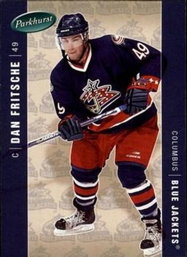 #147 Dan Fritsche - Columbus Blue Jackets - 2005-06 Parkhurst Hockey