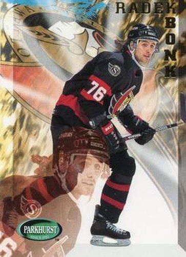#147 Radek Bonk - Ottawa Senators - 1995-96 Parkhurst International Hockey