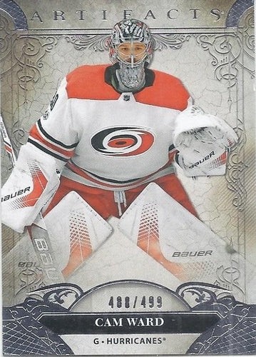 #147 Cam Ward - Carolina Hurricanes - 2020-21 Upper Deck Artifacts Hockey