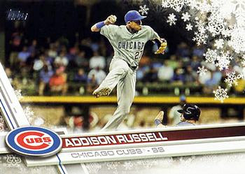 #HMW147 Addison Russell - Chicago Cubs - 2017 Topps Holiday Baseball