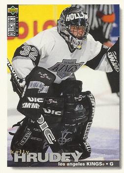 #147 Kelly Hrudey - Los Angeles Kings - 1995-96 Collector's Choice Hockey