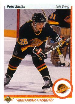 #147 Petri Skriko - Vancouver Canucks - 1990-91 Upper Deck Hockey