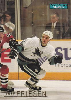 #147 Jeff Friesen - San Jose Sharks - 1995-96 SkyBox Impact Hockey
